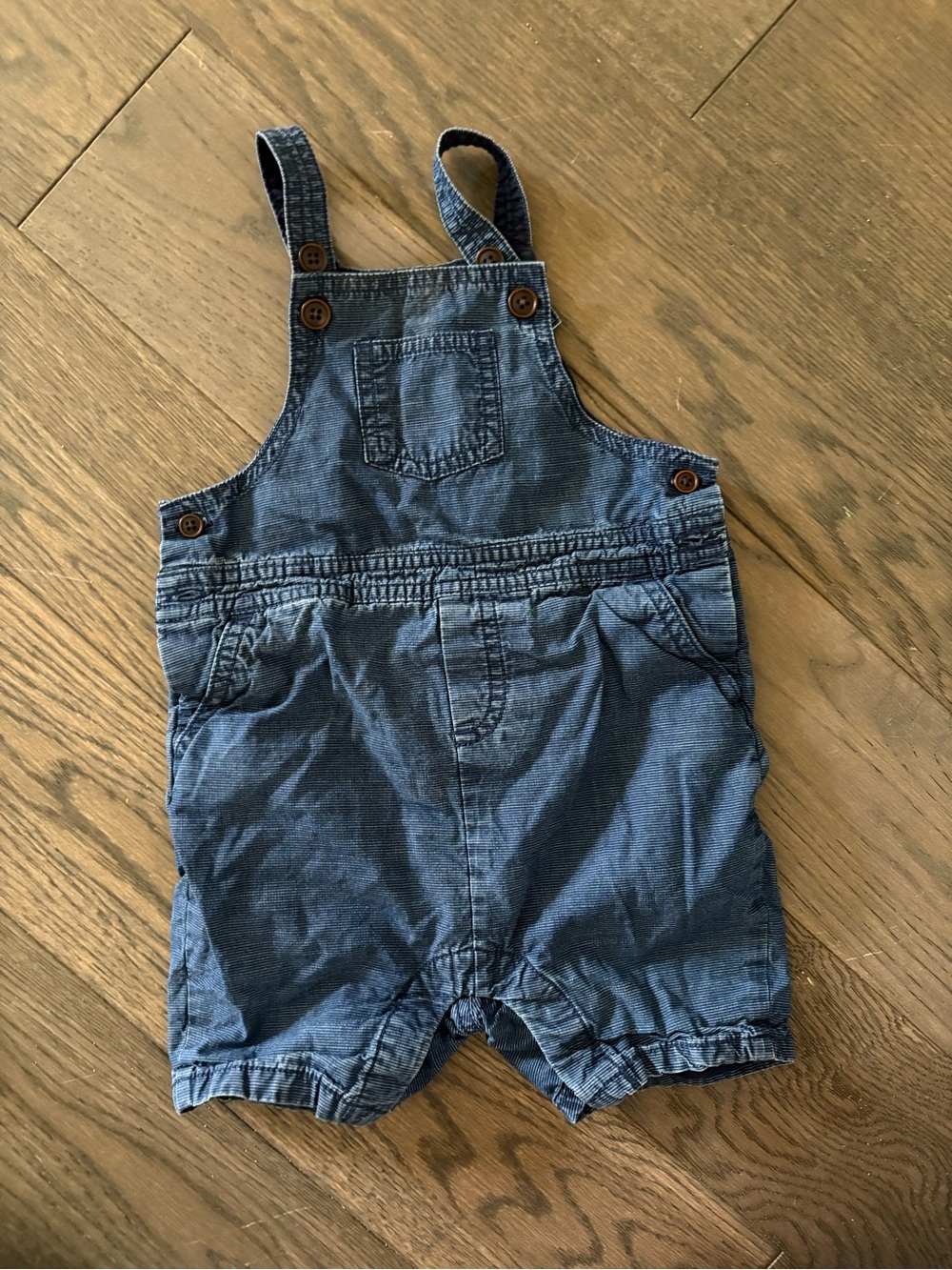 (5/$20) Janie and Jack Blue Denim Baby/Toddler Overalls